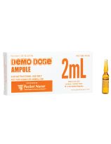 Ampoule ambrée Demo Dose® de 2 ml - Ensemble de 10