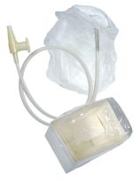 Suction Catheter Kit Non-Sterile with 2 Gloves - 10 French