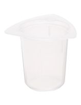 Bécher économique à bec verseur (PP-Polypropylène), 50 ml