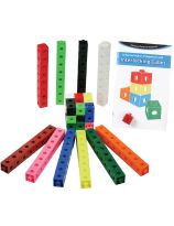Ensemble de cubes de 2 cm Hex-a-Link™ pour la classe - Anglais
