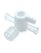 Robinets d'arrêt à trois voies