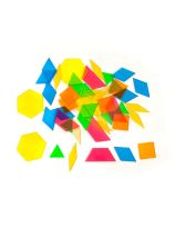 Blocs-formes translucides - 49 pièces