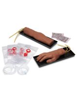 IV Training Arm and Hand Set - Dark