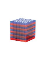 ClearView™ Base Ten Flats - 10 Pieces