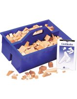 CaddyStack® Wooden Geoblocks - English