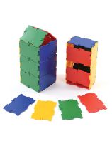 Polydron Bulk Pack: Rectangle - 30 Pieces