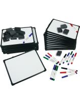 Double-Sided Magnetic Dry Erase Class Set of 30 