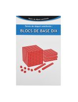 Enhanced Points of Departure with Base Ten Blocks, Teacher’s Guide - French