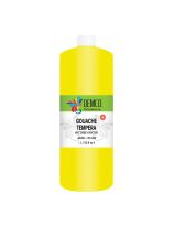 Demco EnCouleurs Tempera Paint - 1 L (34 oz) - Yellow
