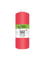 Demco EnCouleurs Tempera Paint - 1 L (34 oz) - Carmine