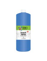 Demco EnCouleurs Tempera Paint - 1 L (34 oz) - Cyan