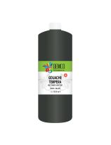 Demco EnCouleurs Tempera Paint - 1 L (34 oz) - Black