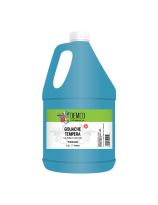 Demco EnCouleurs Tempera Paint - 3.6 L (1 Gallon) - Turquoise