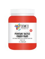 Demco EnCouleurs Finger Paint - Red, 1L
