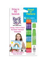 Kwik Stix&trade; Pack of 6 Neon Colours