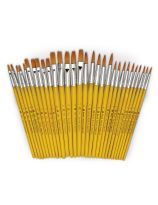 Royal Brush&reg; Gold Taklon - Value Pack of 30