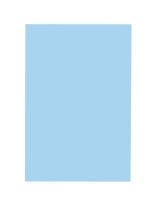 Carton bristol, 4 plis - 50 feuilles (22" x 28") - Bleu clair