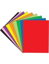 Bristol Board, 4-Ply - 50 Sheets (55 cm x 70 cm / 22" x 28") - Assorted