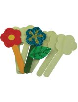 Wooden Sticks - Flowers
