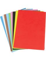 Feuilles de mousse - Paquet de 10 - Couleurs assorties