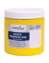 Handy Art Block Printing Ink - 8oz (237ml) - Yellow