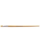 Eterna Brush 579-04 - Long Handle, Flat - Size 4