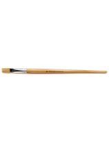 Eterna Brush 579-10 - Long Handle, Flat - Size 10