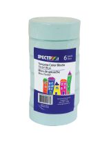 Spectrum Tempera Cake Refill - Set of 6, Pastel Blue