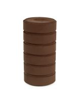 Recharge de blocs de gouache Spectrum - Paquet de 6 - Terre d'ombre brûlée