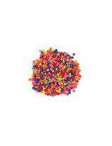 Pony Beads, Package of 1000 - Neon Assorted Colours 