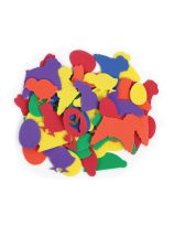 Fun Foam Shapes: Easter Themed Shapes – Assorted Colours, 60 pieces