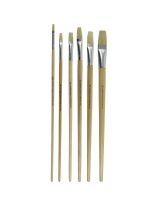 Spectrum Flat Series 579 Eterna Brushes - Assorted Sizes - Set of 72