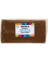 Spectrum Reusable Modeling Clay - 500 g - Brown