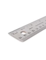 Nobel&reg; Steel Ruler with Cork Backing - 6" (15 cm)