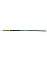 Spectrum White Taklon Brushes - Size 2 Round Liner: Series 5121