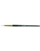 Spectrum White Taklon Brushes - Size 10 Round: Series 5111