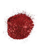 Glitter in Shaker Jar, 454g - Red