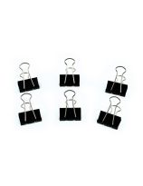 Binder Clips - Box of 12 - 1" (2.5 cm)