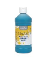 Handy Art® Little Masters® Washable Tempera Paint - 16oz (473ml) - Turquoise