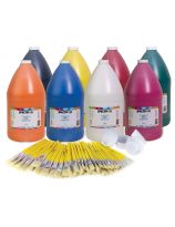 Ensemble de gouache Spectrum avec bouteilles de 3,8 L (128 oz) - En 8 couleurs