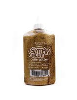 Craftistiq by Leeho Glitter Glue – 236mL (8.3oz) - Gold