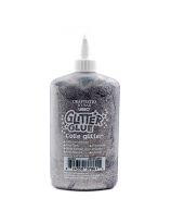 Craftistiq by Leeho Glitter Glue – 236mL (8.3oz) – Silver