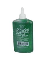 Craftistiq by Leeho Glitter Glue – 236mL (8.3oz) - Green
