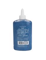 Craftistiq by Leeho Glitter Glue – 236mL (8.3oz) - Light Blue