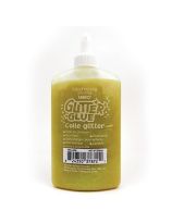 Craftistiq by Leeho Glitter Glue – 236mL (8.3oz) - Yellow