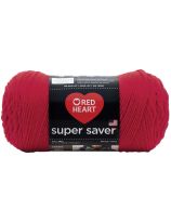 Red Heart&reg; Super Saver&reg; 4 Ply Yarn - Hot Red