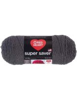 Red Heart&reg; Super Saver&reg; 4 Ply Yarn - Charcoal