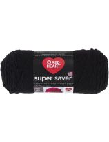 Red Heart&reg; Super Saver&reg; 4 Ply Yarn - Black