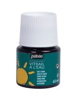 Vitrail à l'eau Pébéo (45 ml / 1,5 oz) - Vert forêt