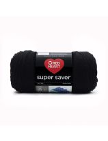 Red Heart&reg; Super Saver&reg; 4 Ply Yarn - Black